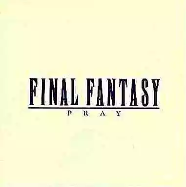 Anime Cd Final Fantasy Vocal Collection 1 Pray