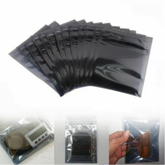 20/50Pcs Anti-Static Shielding Storage Self Seal Antistatic Bags Waterproof