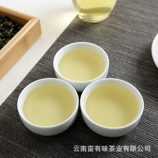 500g Bag Yunnan Yunnan Green Tea Puerh Tea Bi Luo Chun One Bud and Two Leaves
