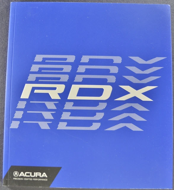 2018 Acura RDX 42pg Catalog Sales Brochure Excellent Original 18