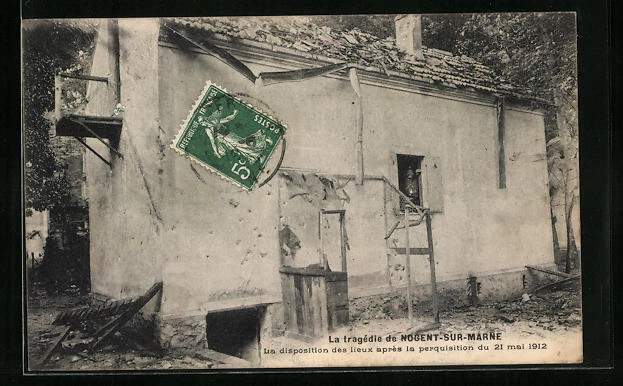 CPA Nogent-Sur-Marne, The Tragedy, Bonnot-Bande