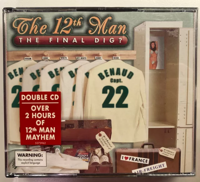 The 12th Man ‎– The Final Dig - 2x CDs Cricket Parody - TRACKED POSTAGE