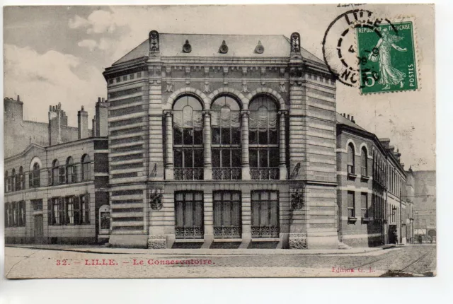 LILLE - North - CPA 59 - the Conservatory - View 2