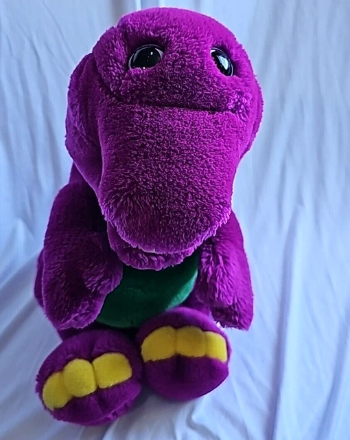 LYONS GROUP BARNEY The Purple Dinosaur Plush Stuffed Animal Toy 14