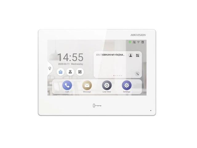 Hikvision DS-KH9310-WTE1 - Station De Rouge De Stations De Intérieur