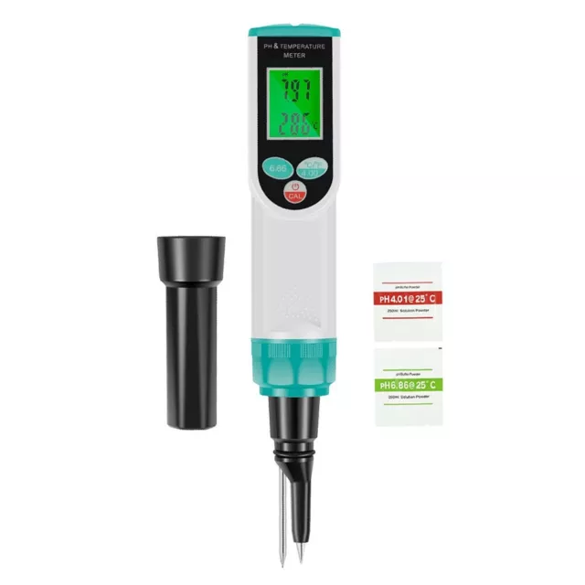 Automatic Shutdown Time PH Meter Probe Food PH Meter PH Temperature Probe