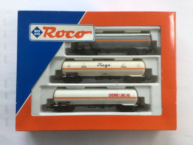 ROCO 44073 Druckgas Kesselwagen Set OVP EP 4 DB EUR 84,00 - PicClick DE