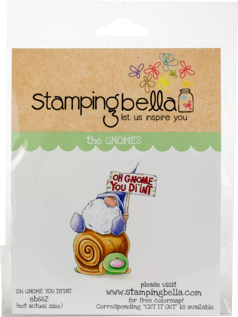 Stamping Bella Klebe Stamps-Oh Gnome Sie Didn' T