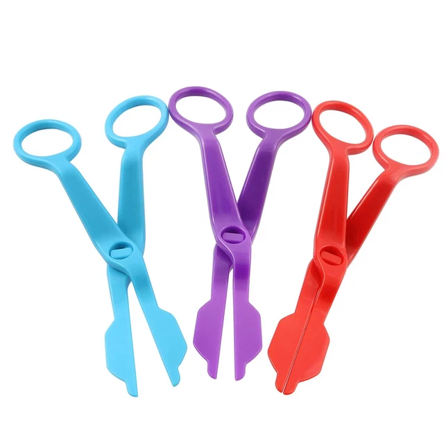 3pcs ABS Plastic Cake Scissors Flower Fondant Decorating Cake Tool