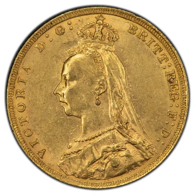 1892 Great Britain Sovereign Gold Coin