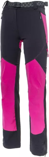 Pantalon de trekking izas Damenhose Nimba Noir / Fuxia, XS