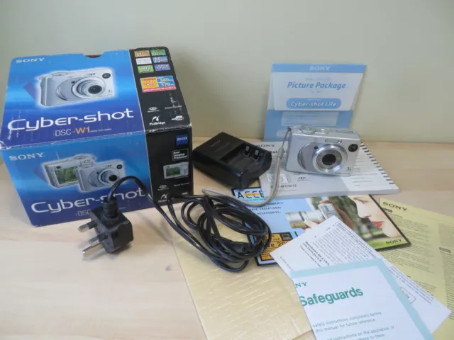 Sony Cyber-shot DSC-W1 Digital Camera