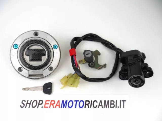 Kit Serrature Blocchetto Avviamento Sella Serbatoio Yamaha Yzf-R6 2001-2002