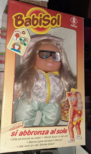 Bambola Vintage Babisol Inverno Furga 