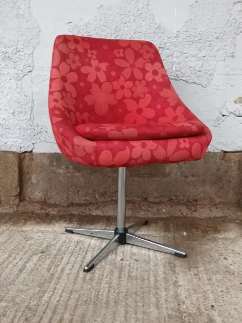 Dining Room Chair Tulpenstuhl 70er Space Age Vintage Chair Flower Power 70s