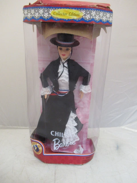 1998 Chilean Barbie Dolls of the World Collector Edition - NRFB   !!