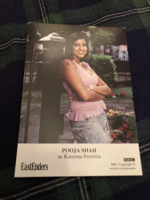 Pooja Shah  (Eastenders) Unsigned Cast Card