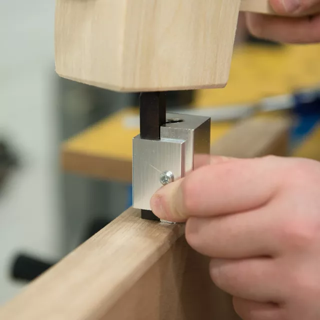 Silverline 70mm Corner Chisel Hinge Jig Door Recess Woodwork - 282403