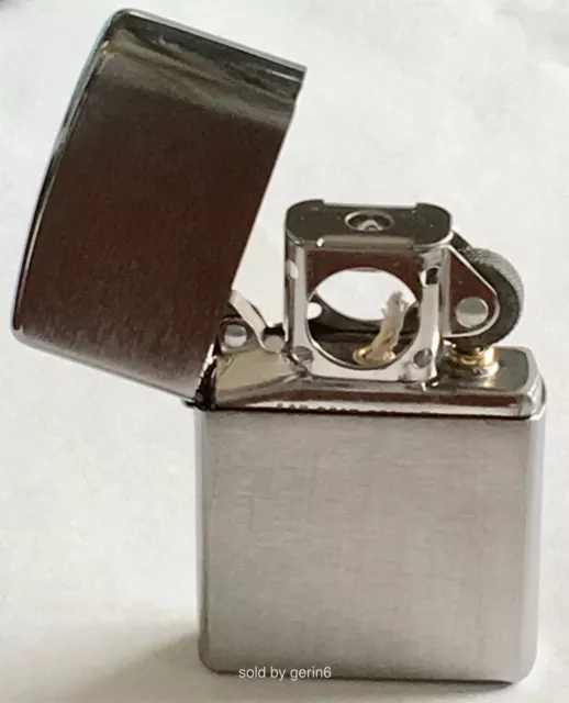 Zippo Windproof Brushed Chrome Pipe Lighter, # 200 Pipe, New In Box