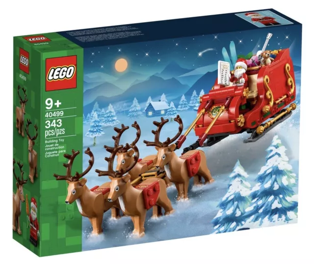 Lego Christmas 40499 Santa’s Sleigh - Brand New In Factory Sealed Box