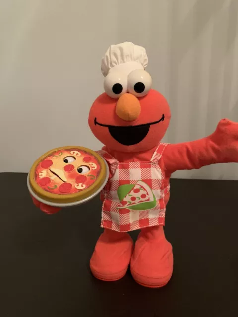 Fisher Price Singing Pizza Elmo 2006 Toy Sesame Street NOT WORKING READ