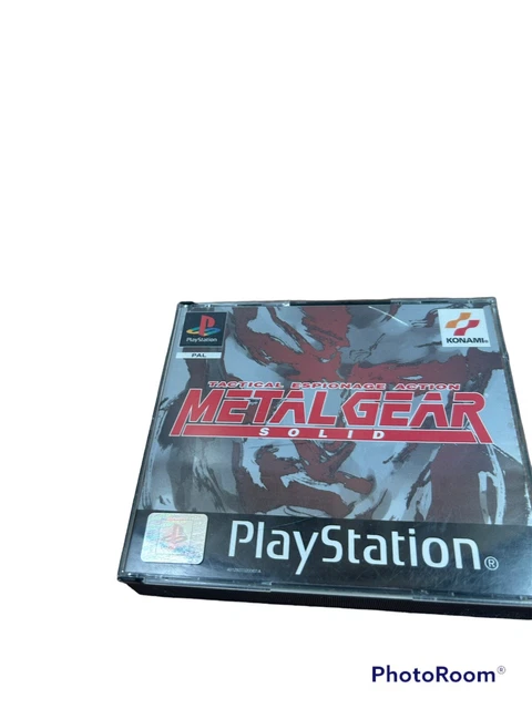 PlayStation 1 Metal Gear Solid 2 X Discs No Manual UK PAL PS1
