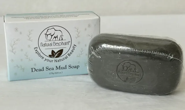 New Natural Elephant Dead Sea Mud Soap 4.4 oz (125 g) (R19)