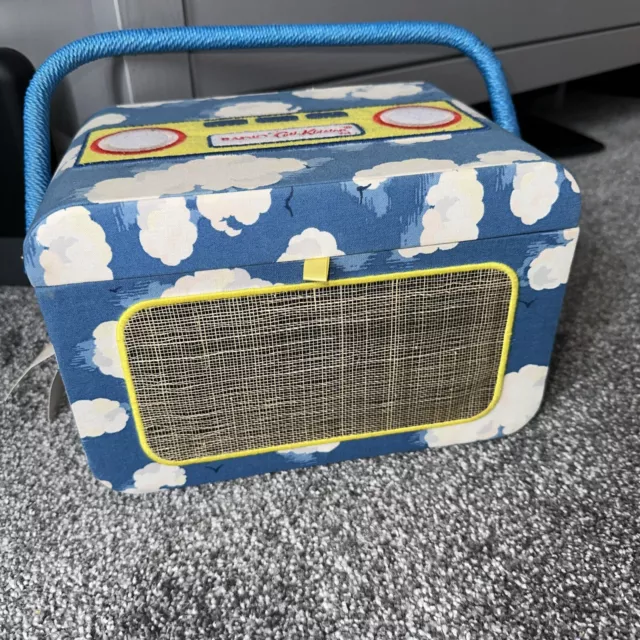 Cath Kidston Nähbox, Radio mit Wolken Stoff... Neu mit Etikett 2