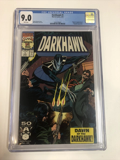 Darkhawk (1991) # 1 (CGC 9.0 WP) | 1st Full App Darkhawk