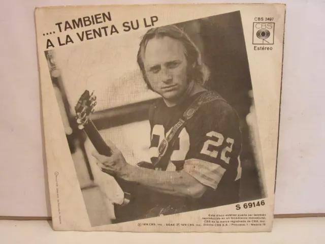 Stephen Stills - Pasa Las Hojas / Shuffle Just As Bad - 1975 - Single - Spain 2