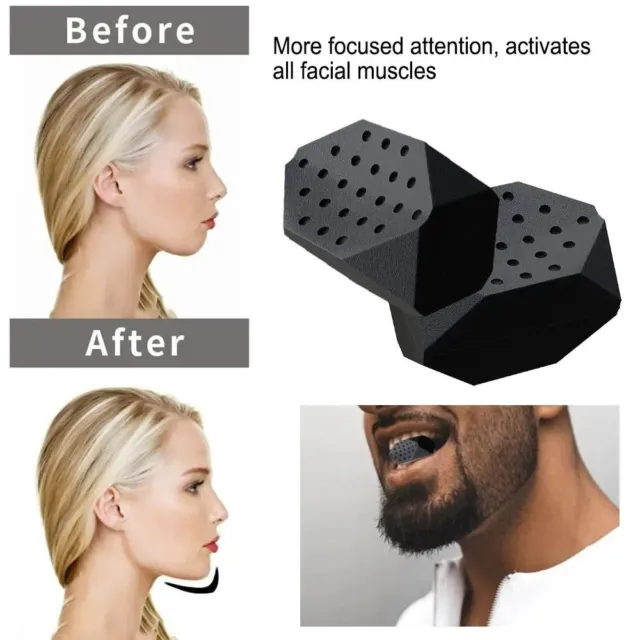 40/50/60LBS REDEFINE JAWLINE Trainer Double Chin Jawliner $7.50 - PicClick  AU