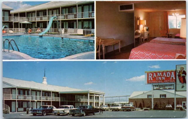 Postcard - Ramada Inn, Las Cruces, New Mexico, USA