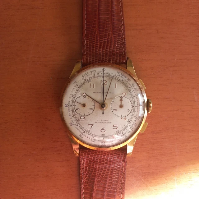 Cronografo In Oro 18 Kt