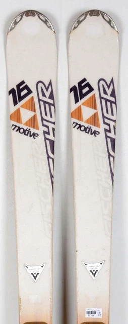 Fischer Motive 76 white / Br - Ski Gebraucht - Größe 175