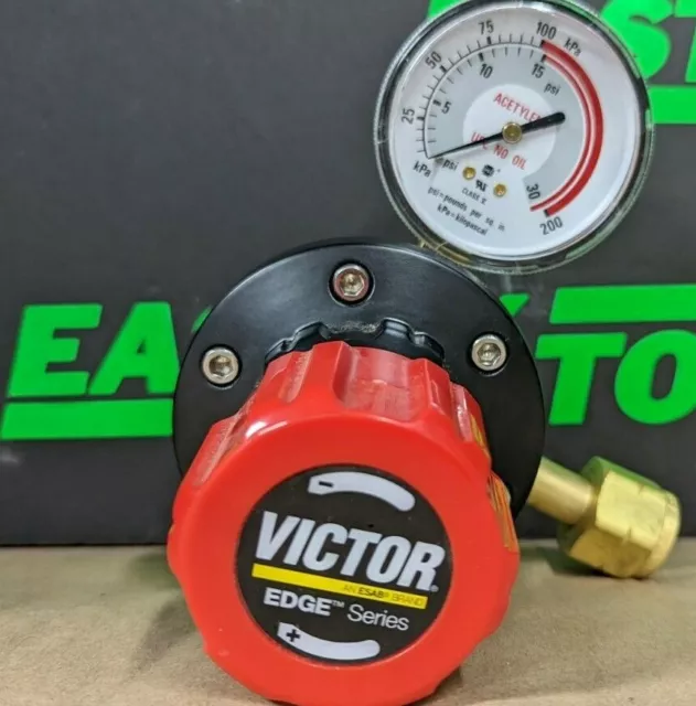 Victor 0781-5194 EST4-15-025 EDGE™ Heavy Duty Acetylene Two Stage Regulator