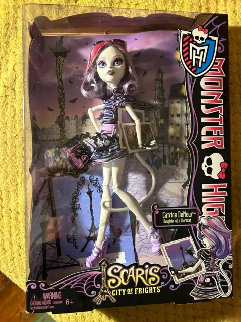 Monster High Doll Mib New In Box Cattiness Demew Scaris