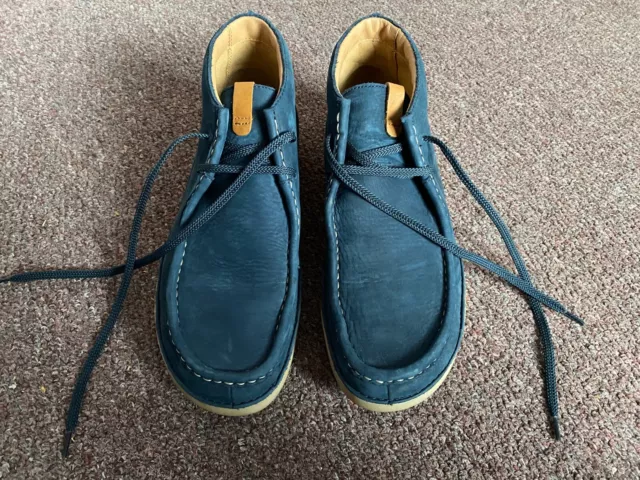 MENS, BLUE LEATHER, Clarks Active Air, Boots, UK Size 9 £10.00 ...