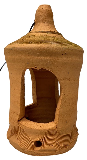 Vintage Hewell Pottery Birdhouse Gillsville Georgia Vintage Hewell Pottery Birdhouse Gillsville Georgia