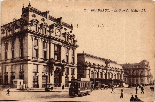 CPA Aquitaine Gironde BORDEAUX Gare du Midi (982473)