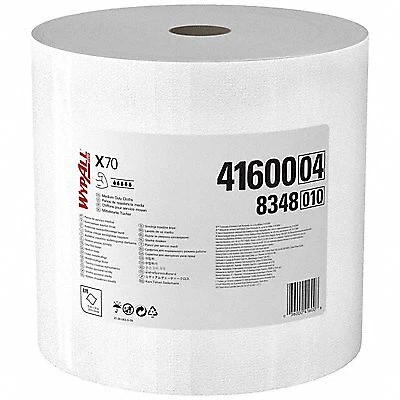 Dry Wipe Roll: Jumbo Perforated Roll, Heavy Absorbency, Best Wet Strength,