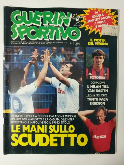 From the Italian magazine Guerin sportivo, a page with the