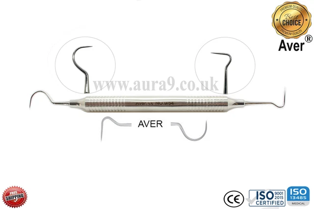 Set 2 Sonde Dentali Esploratore 23/17A, In Acciaio Inox, Per - Foto 3