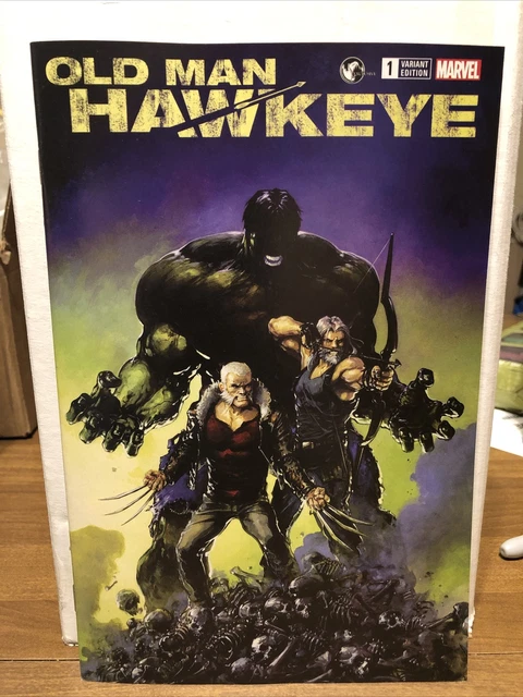 Old Man Hawkeye 1 Clayton Crain Unknown Exclusive Variant Nm