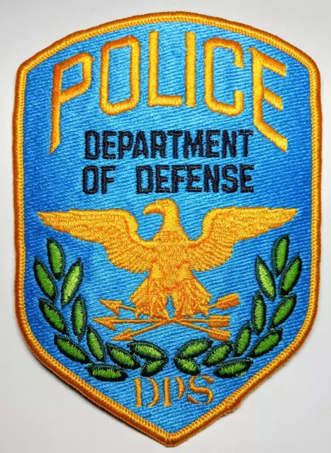 Department of Defense Police DPS Patch - OLD - FREE TRACKED US SHIPPING!