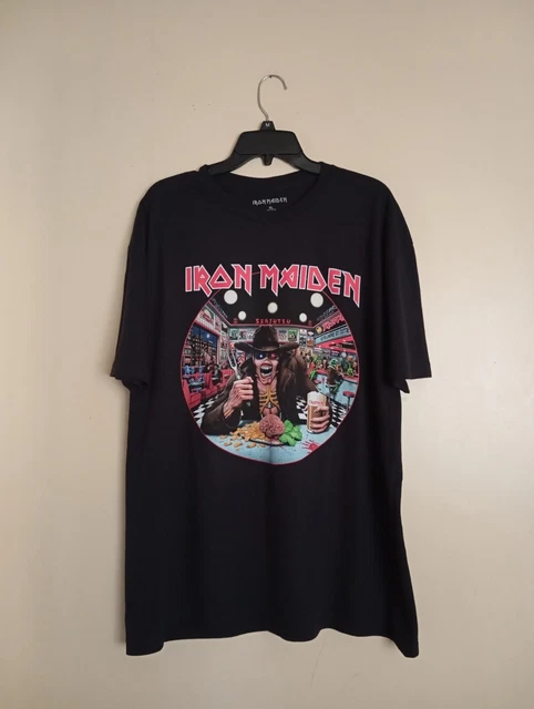 IRON MAIDEN FUTURE Past World Tour 2024 T Shirt Size L Brand