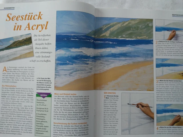 Ausgabe 7, Der Schritt-für-Schritt Kunstkurs, Malen und Zeichnen leicht gemacht