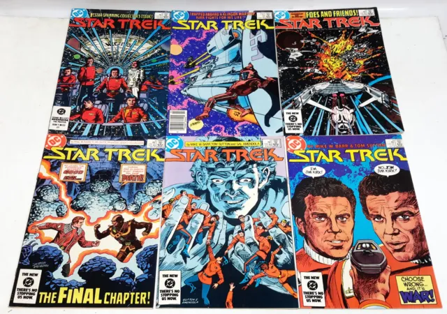 1984-1988 Star Trek DC Comic Book Collection- 50+ Issues & Annuals— Your Choice