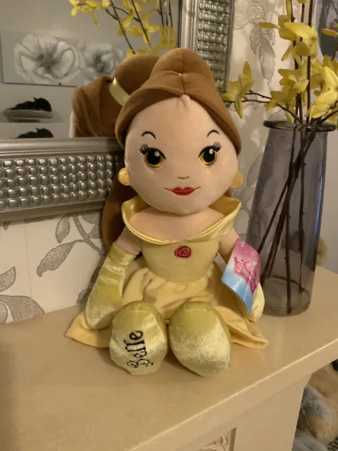 Disney/Whitehouse Leisure Princess Belle Plush (Name On Foot) 16.5” NEW With Tag