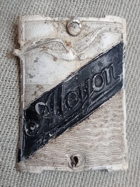 Ancienne plaque de vélo ALCYON France bicyclette bike bicycle
