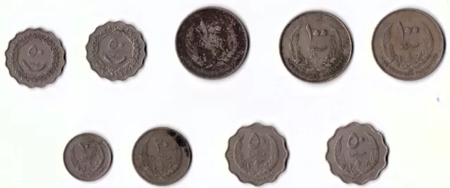 9 Libya coin collection nice Bargain # 1